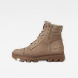 G-Star RAW® Noxer High Nubuck Boots Brown side view
