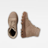 G-Star RAW® Noxer High Nubuck Boots Brown both shoes