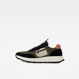G-Star RAW® Baskets Theq Run Logo Contrast Multi couleur side view
