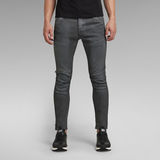5620 3D Zip Knee Skinny Jeans | Grey | G-Star RAW®