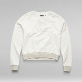 G-Star RAW® Graphic Crew Sweater White