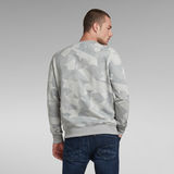 G-Star RAW® Tape AOP Sweater Grey