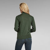 G-Star RAW® Core Mock Knitted Sweater Green