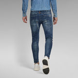 G-Star RAW® 5620 3D Zip Knee Skinny Jeans Midden blauw