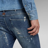 G-Star RAW® Jean 5620 3D Zip Knee Skinny Bleu moyen