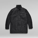 G-Star RAW® Utility HB Tape Padded Trench Black