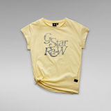 G-Star RAW® Knotted T-Shirt Yellow