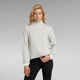G-Star RAW® Core Mock Knitted Pullover Mehrfarbig