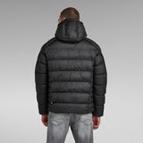 G-Star RAW® G - Whistler Padded Hooded Jacket Black