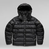G-Star RAW® G - Whistler Padded Hooded Jacket Black
