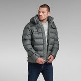 G-Star RAW® G - Whistler Padded Hooded Jacket Grey