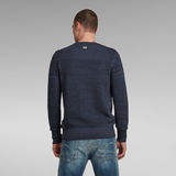 G-Star RAW® 3D Biker Knitted Sweater Dark blue