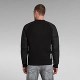 G-Star RAW® Woven Mix Knitted Sweater Black