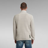 G-Star RAW® Structured Turtleneck Knitted Sweater Beige