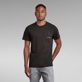 G-Star RAW® T-shirt Pocket Logo Noir