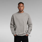 G-Star RAW® Stitch Panel Sweater Grijs