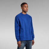 G-Star RAW® Stitch Panel Sweater Medium blue