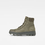G-Star RAW® Noxer High Nubuck Boots Green side view