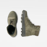 G-Star RAW® Noxer High Nubuck Boots Green both shoes