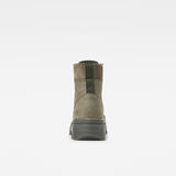G-Star RAW® Noxer High Nubuck Boots Green back view