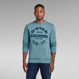 G-Star RAW® Originals Logo GR Sweater Gris