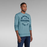 G-Star RAW® Originals Logo GR Sweater Gris