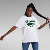 G-Star RAW® Unisex Foxy Boxy T-Shirt Wit