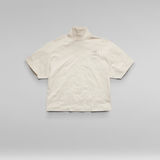 G-Star RAW® Loose Graphic Funnel Tee Beige