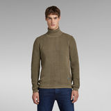 G-Star RAW® Structured Turtle Knitted Sweater Green