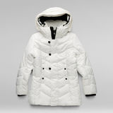 G-Star RAW® Alaska Hooded Coat White