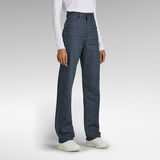 G-Star RAW® Tedie Ultra High Straight Jeans Dunkelblau