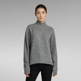 G-Star RAW® Structure Mock Knitted Sweater Multi color