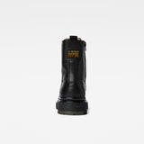 G-Star RAW® Kafey High Lace Leather Boots Black back view