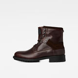 G-Star RAW® Patton VI Mid Suede Boots Red side view