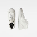 G-Star RAW® Loam Mid Basic Sneakers White both shoes