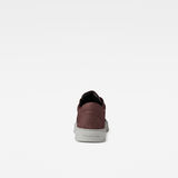 G-Star RAW® Rocup Tumbled Nubuck Sneakers Rood back view