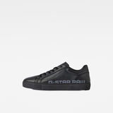 G-Star RAW® Loam Worn Tonal Sneakers Black side view