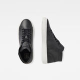 G-Star RAW® Baskets Loam Mid Basic Noir both shoes