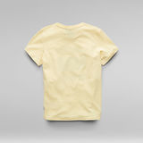 G-Star RAW® Logo T-Shirt Yellow