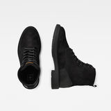 G-Star RAW® Vacum II High Tumbled Boots Black both shoes