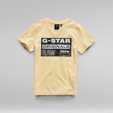 G-Star RAW® Originals T-Shirt Yellow