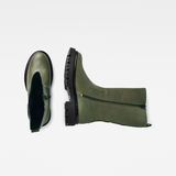 G-Star RAW® Kafey High Leather Boots Green both shoes