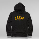 G-Star RAW® Ashor Hooded Sweater Noir