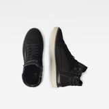 G-Star RAW® Ravond Mid Denim Sneakers Zwart both shoes