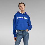 G-Star RAW® Sweat à capuche Unisex Embro Bleu moyen