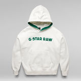 G-Star RAW® Unisex Embro Hoodie ホワイト