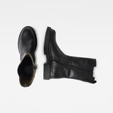 G-Star RAW® Kafey High Chelsea Leather Boots Black both shoes