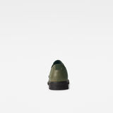 G-Star RAW® Vacum II NTC Leather Shoes Green back view