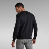 G-Star RAW® Sport Stripe Sweater Black