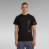 G-Star RAW® Multi Graphic Loose T-Shirt Black
